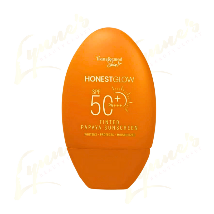 Honest Glow - Tinted Papaya Sunscreen - 50g - Lynne's Beauty Closet
