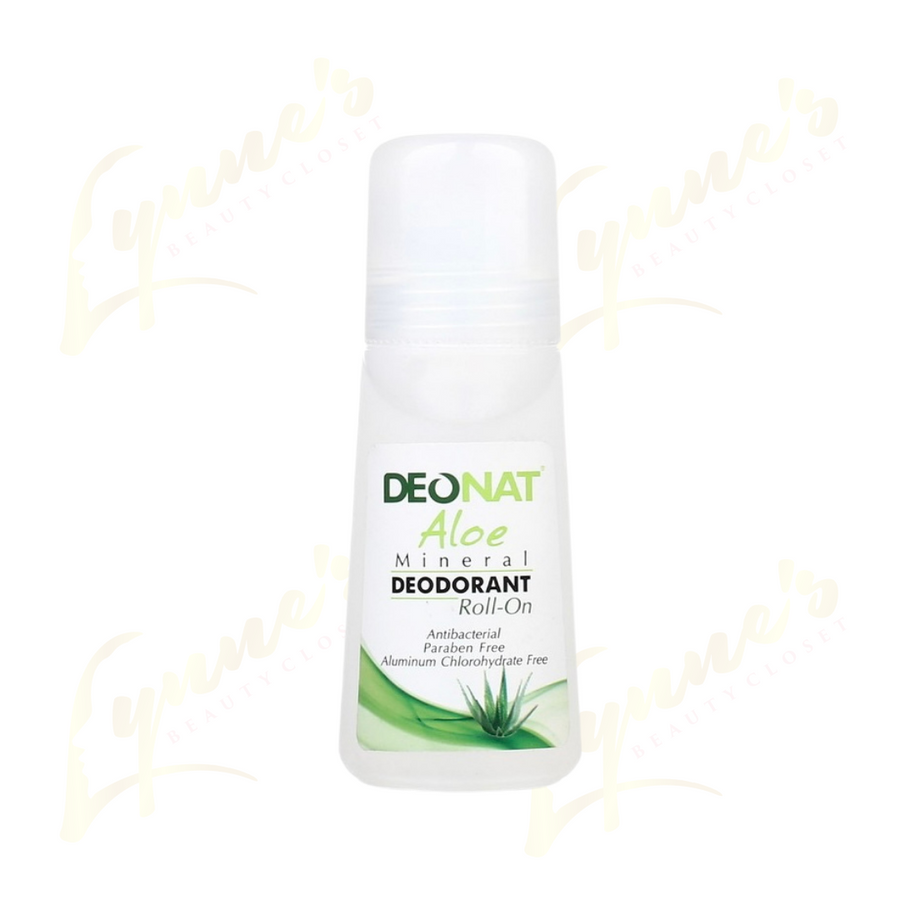 Deonat - Aloe Mineral Deodorant Roll On - 65mL - Lynne's Beauty Closet