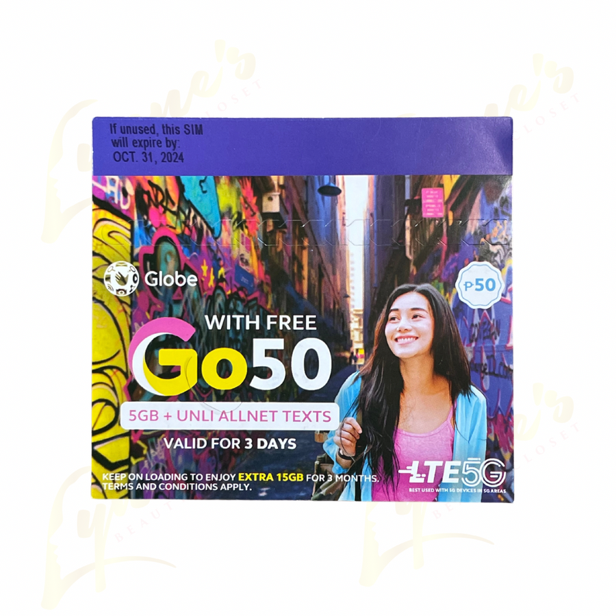 Globe Sim Card Philippines LTE & 5G Philippine Simcard - Lynne's Beauty Closet
