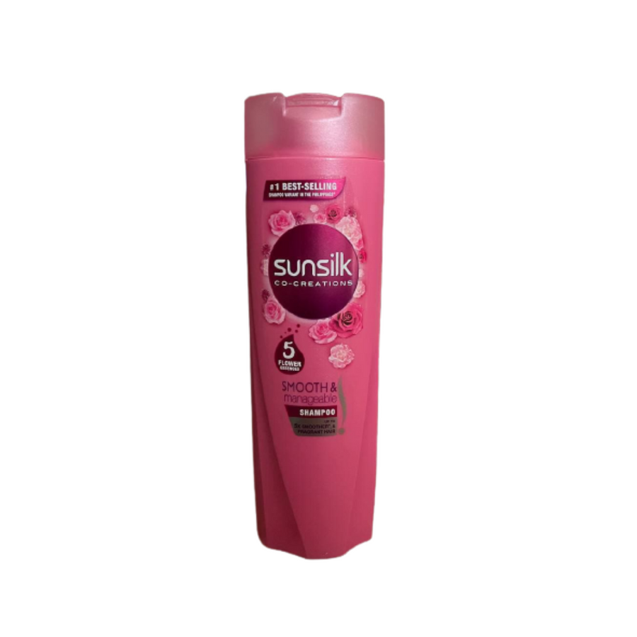 Sunsilk Co Creations - Smooth & Manageable Shampoo (Pink) - 198mL - Lynne's Beauty Closet