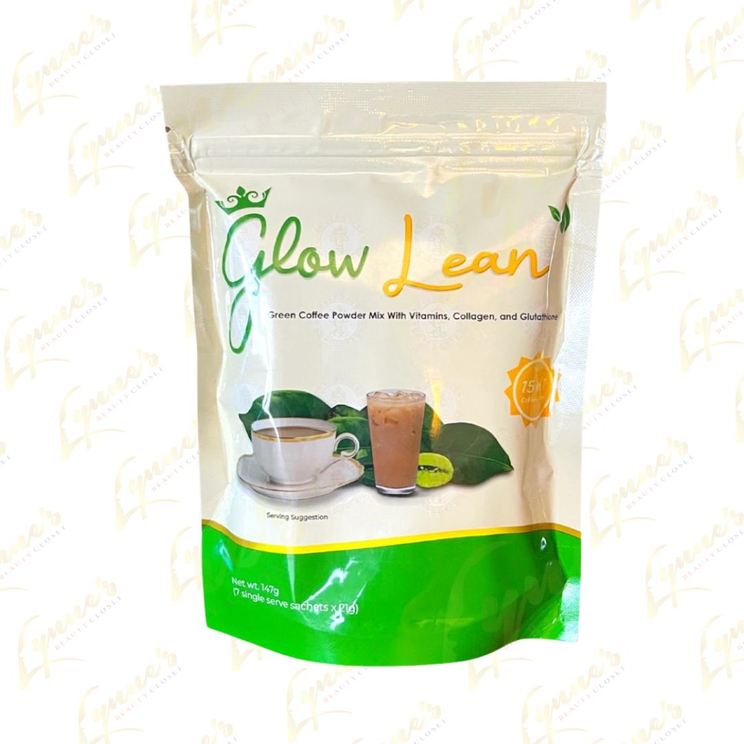 Glow Lean - Green Coffee Powder Mix - 7 sachet - Lynne's Beauty Closet