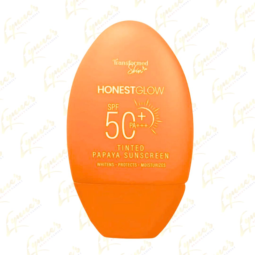 Honest Glow - Tinted Papaya Sunscreen - 50g - Lynne's Beauty Closet