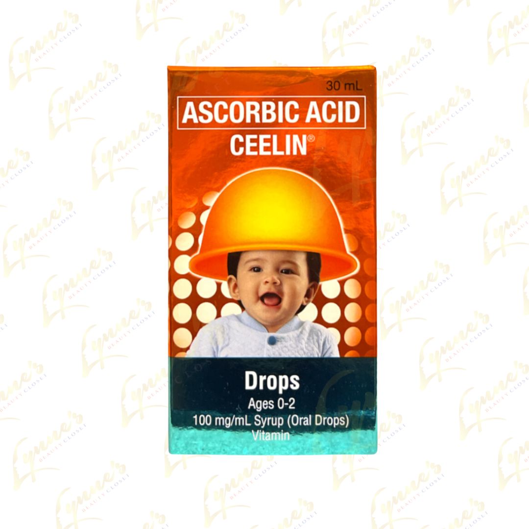 Unilab - Ascorbic Acid Ceelin Drops - 30ml for Ages 0-2 - Lynne's Beauty Closet