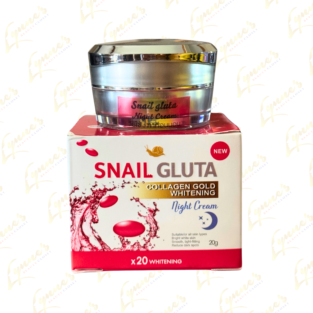 Perfect Skin Lady - Snail Gluta Collagen Gold Night Cream - 20g