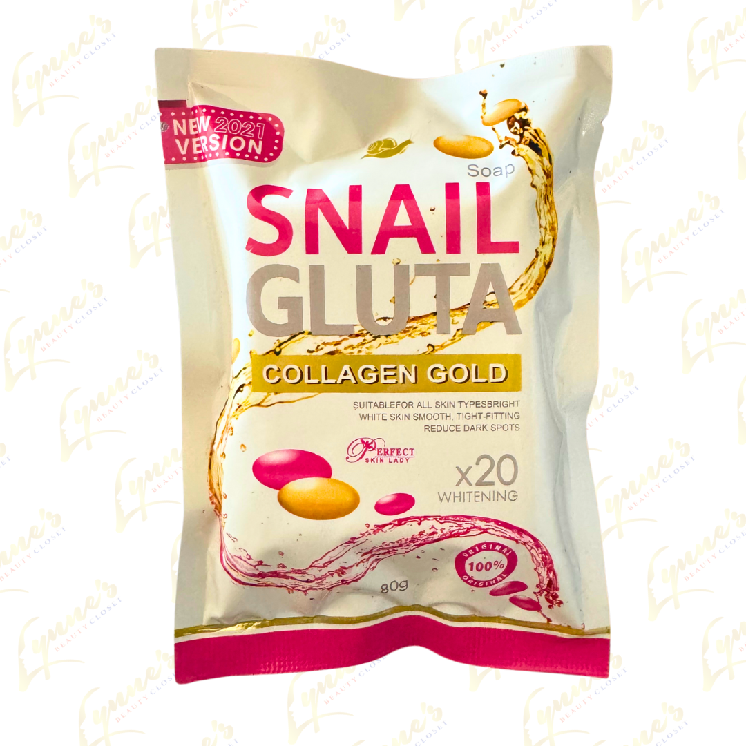 Perfect Skin Lady - Snail White Gluta Collagen Gold x20 Whitening - 80g - Lynne's Beauty Closet