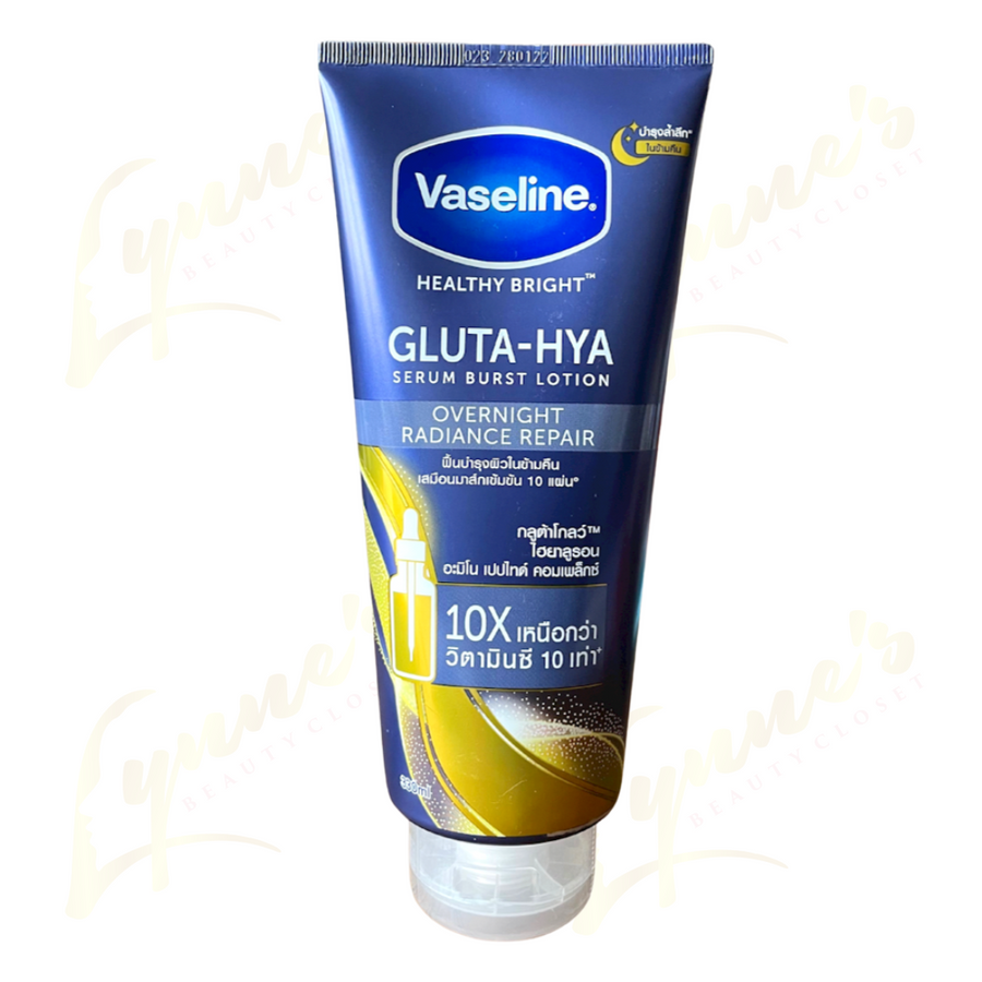 Vaseline Gluta-HYA Serum Burst Lotion (Overnight Radiance Repair) - 330mL - Lynne's Beauty Closet