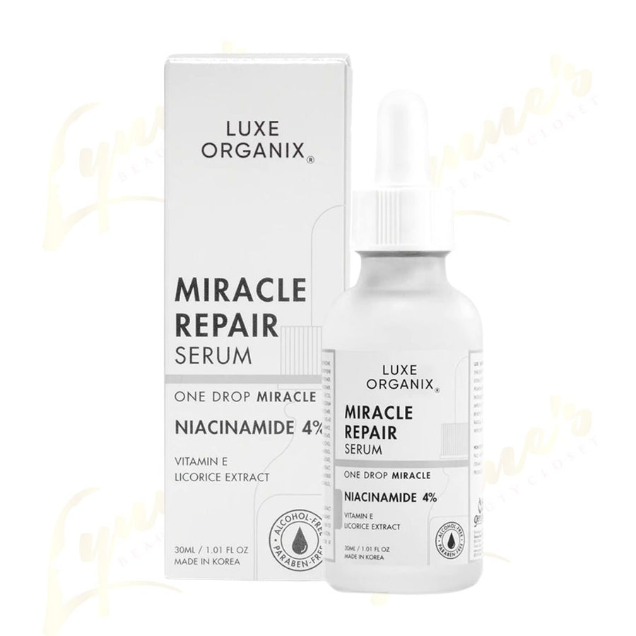 Luxe Organix Miracle Repair Serum Niacinamide 4% - 30mL - Lynne's Beauty Closet
