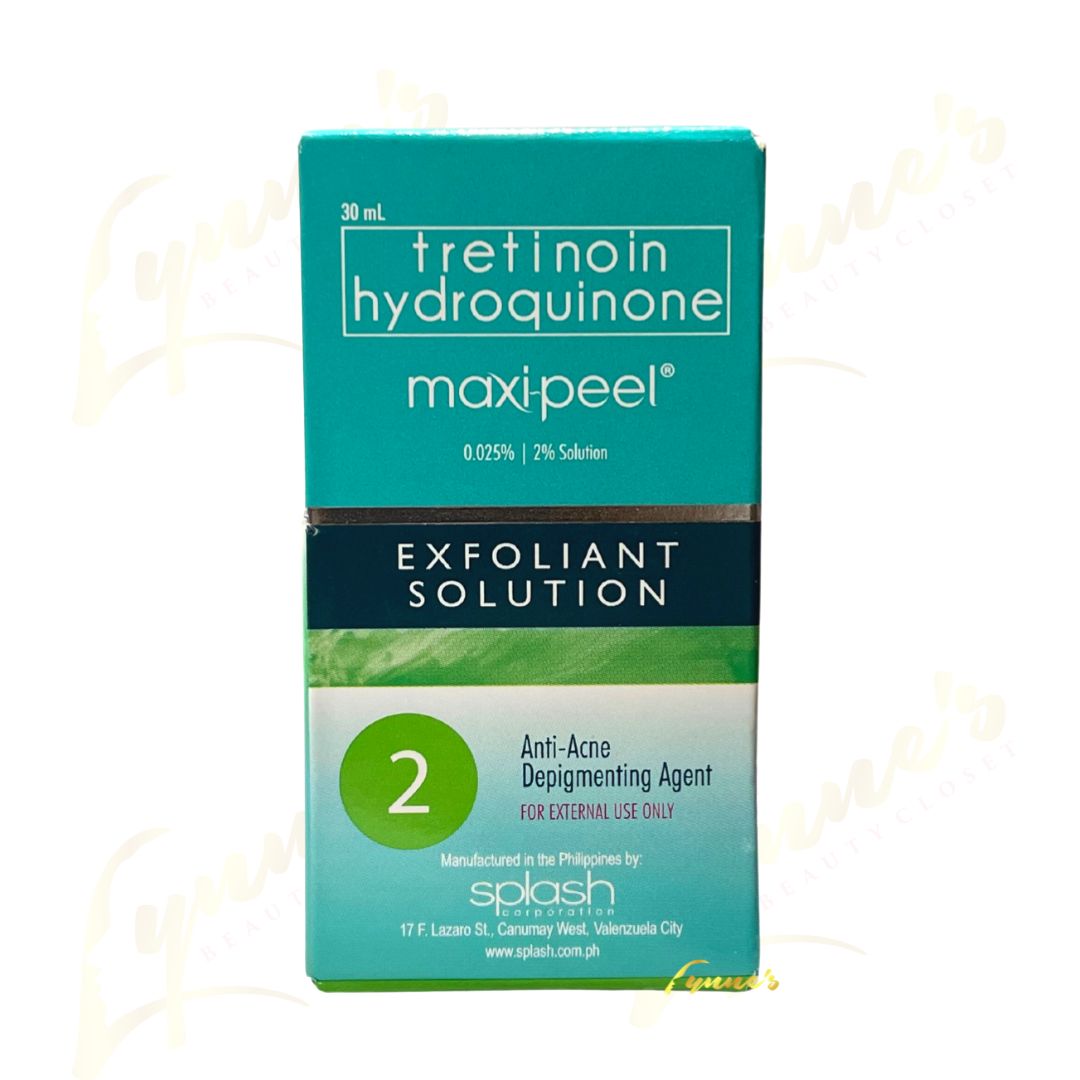 Maxi Peel - Exfoliant Solution No. 2 - 30mL – Lynne's Beauty Closet