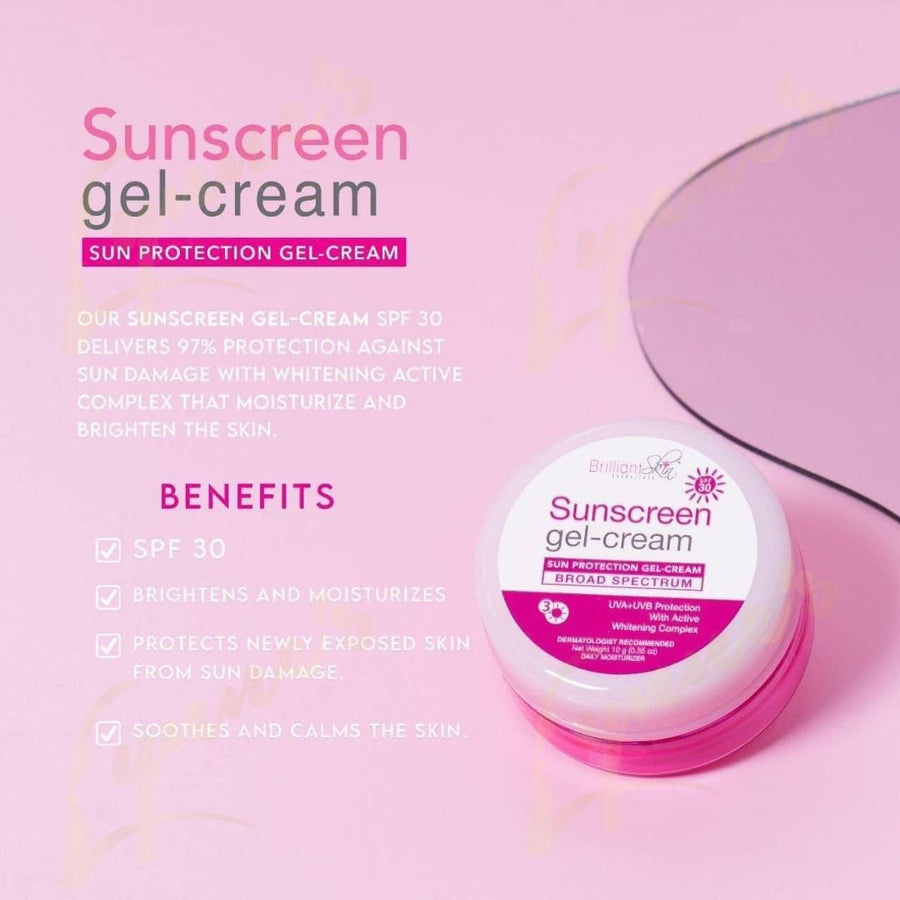 Brilliant Skin - Sunscreen Gel-Cream - 10g - Lynne's Beauty Closet