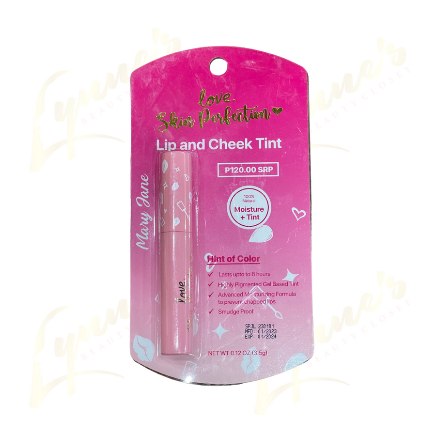 Love Skin Perfection - Lip & Cheek Tint (Mary Jane) - 3.5g - Lynne's Beauty Closet