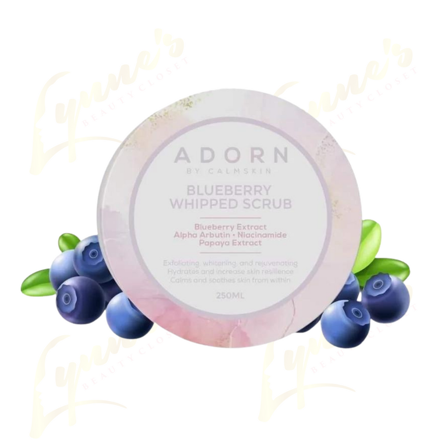 Adorn - Blueberry Whipped Scrub - 250mL - Lynne's Beauty Closet