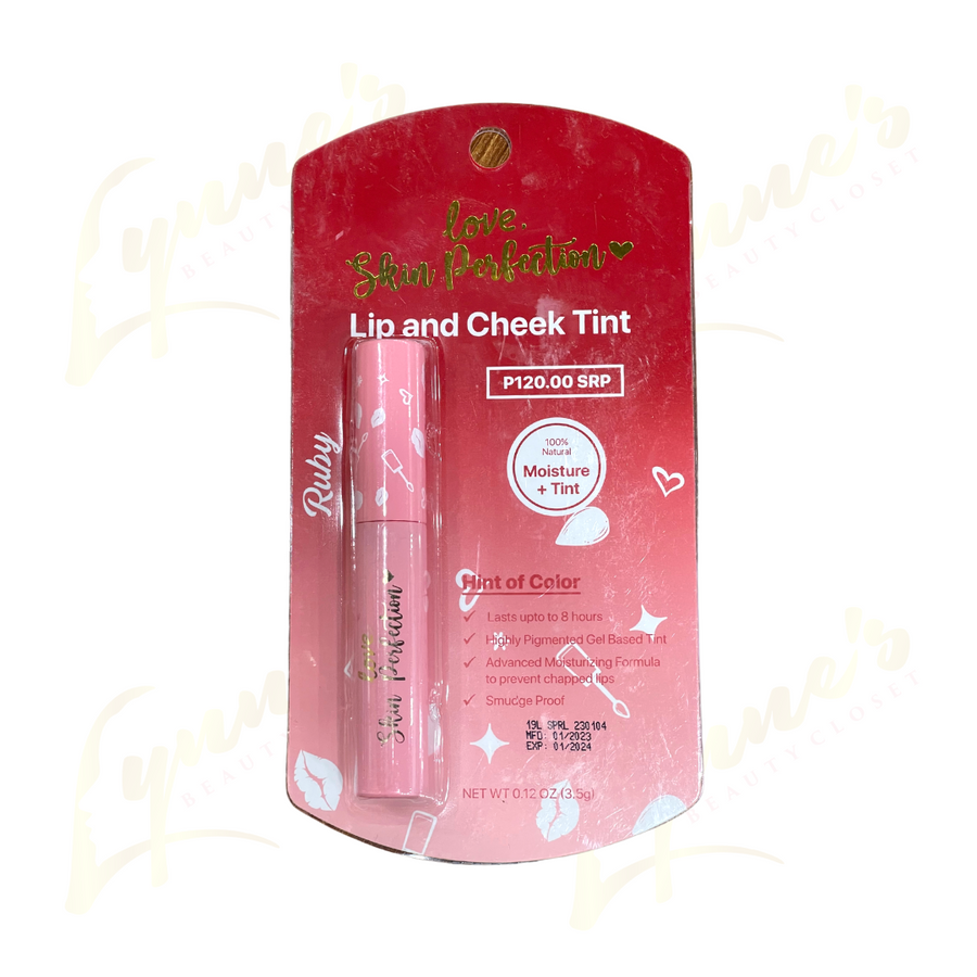 Love Skin Perfection - Lip and Cheek Tint (Ruby) - 3.5g - Lynne's Beauty Closet