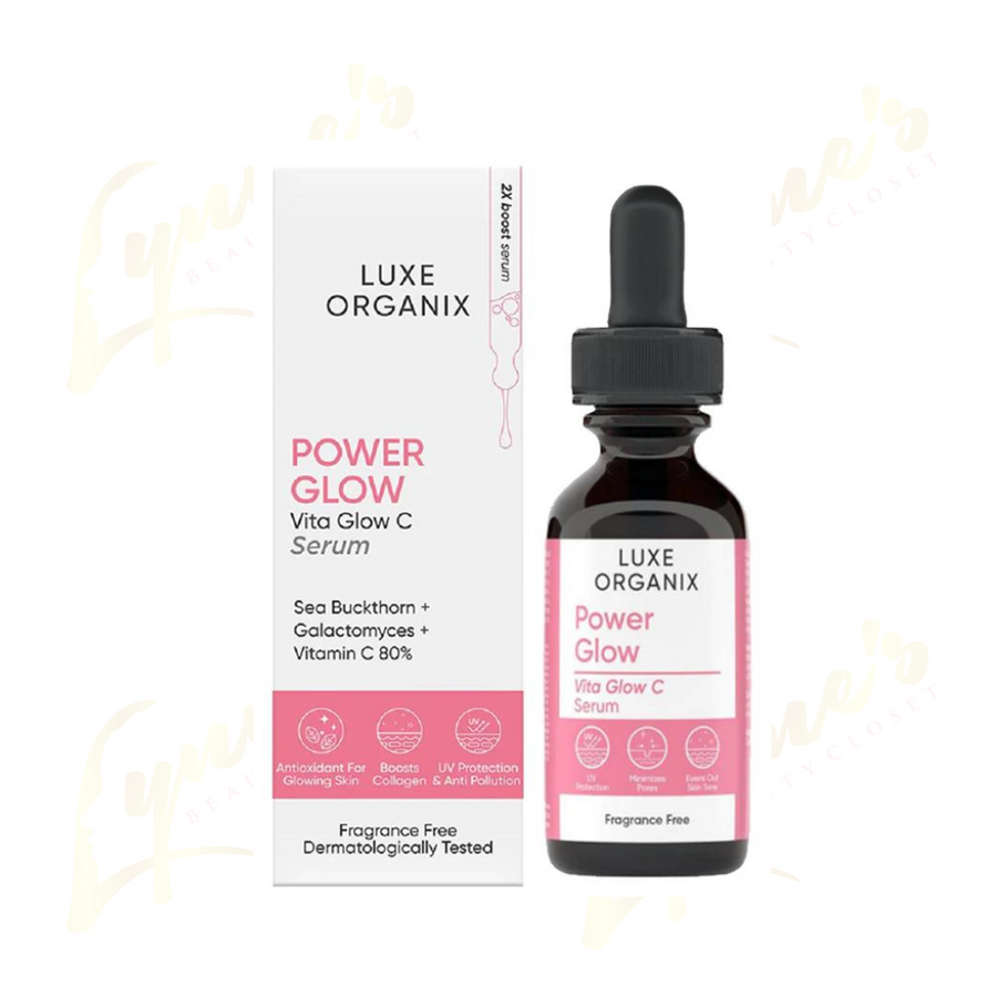 Luxe Organix - Power Glow Vita Glow C Serum - 30mL - Lynne's Beauty Closet
