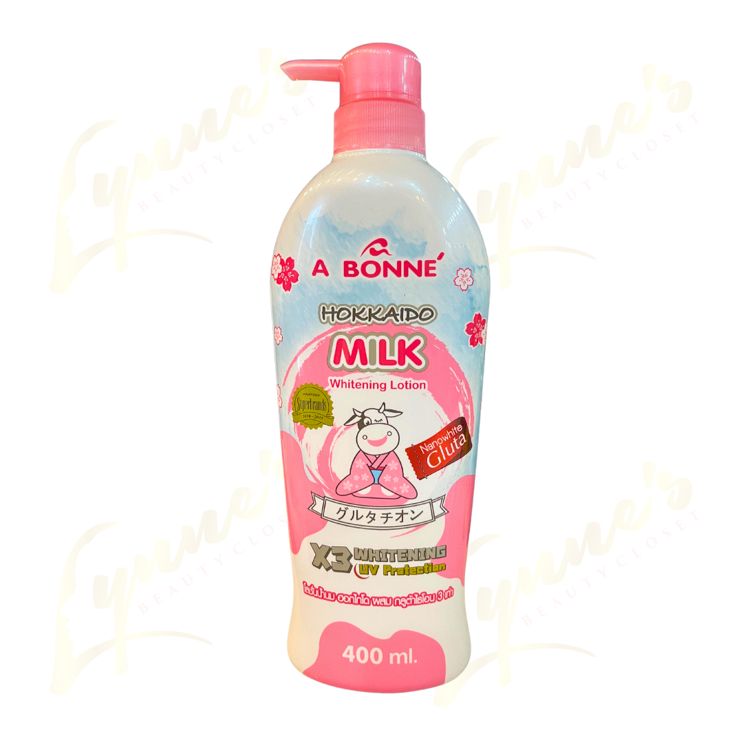 A Bonne Hokkaido Milk Whitening Lotion - 400mL - Lynne's Beauty Closet