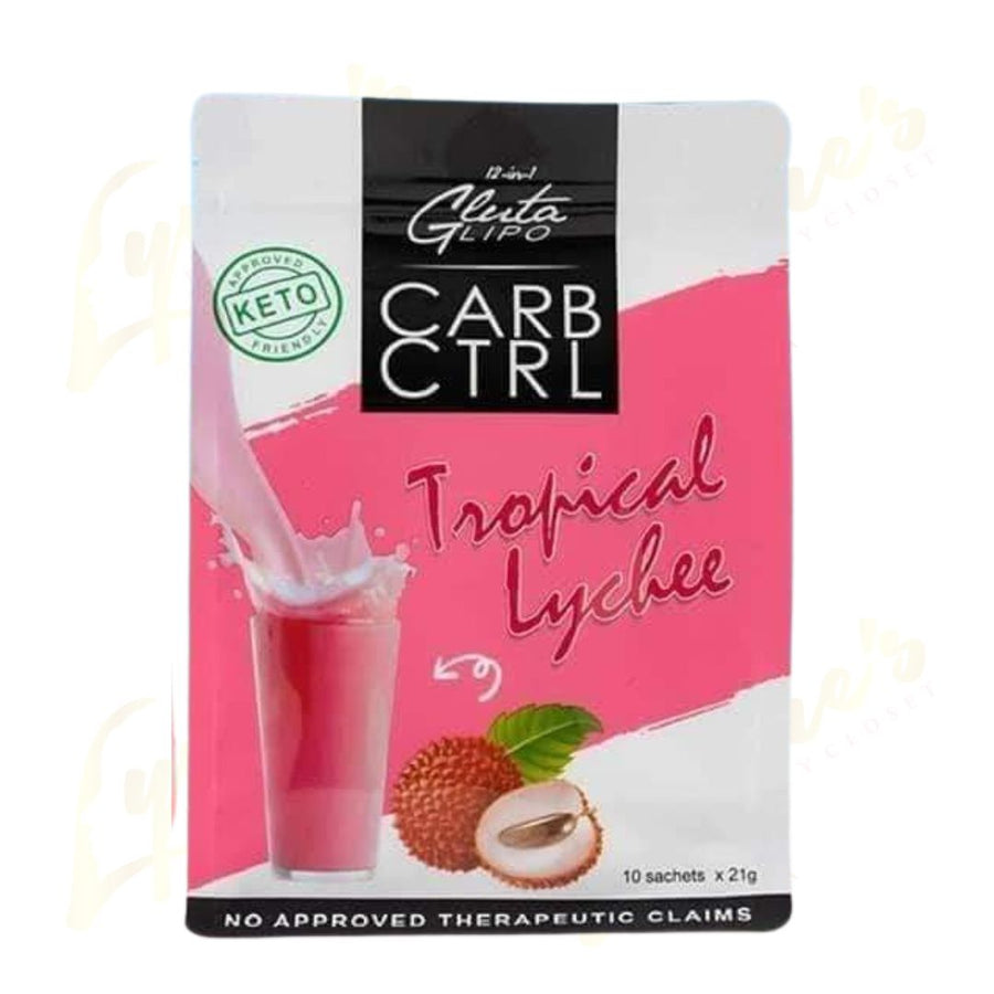 Gluta Lipo Carb Ctrl - Tropical Lychee- 10 Sachet - Lynne's Beauty Closet