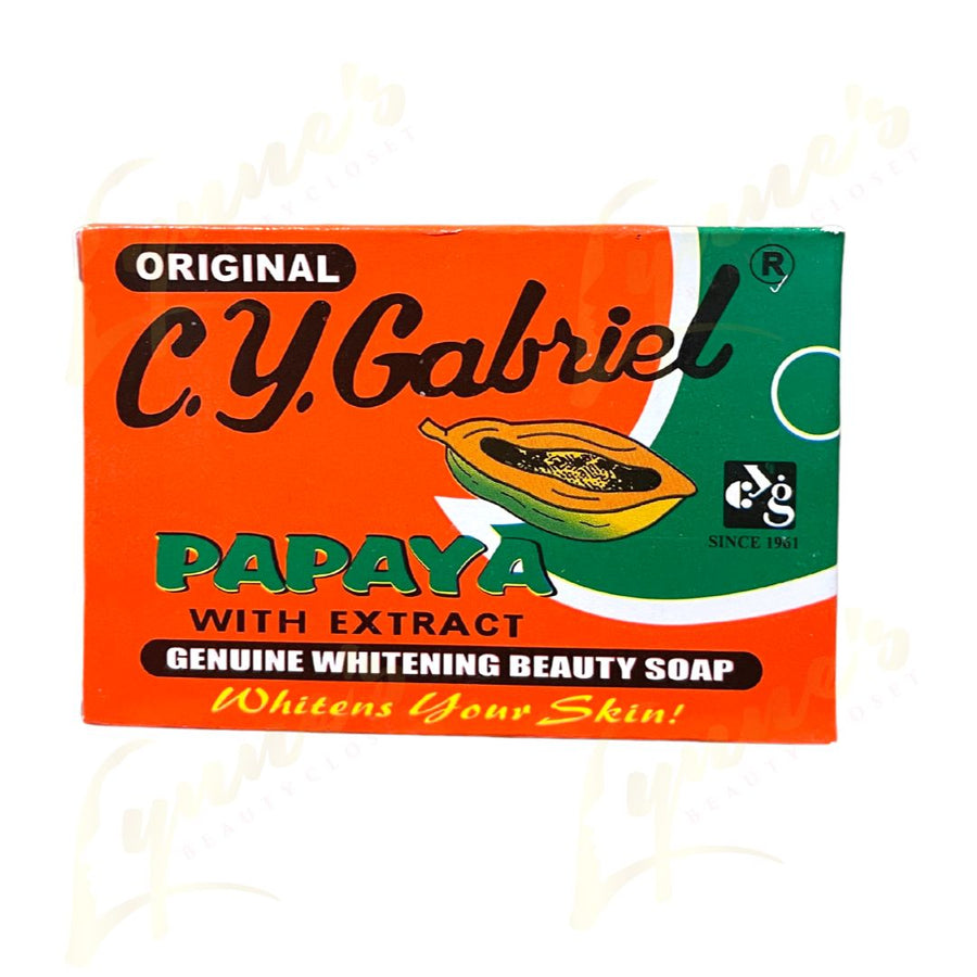 C.Y. Gabriel - Papaya with Extract Genuine Whitening Beauty Soap - 135g - Lynne's Beauty Closet
