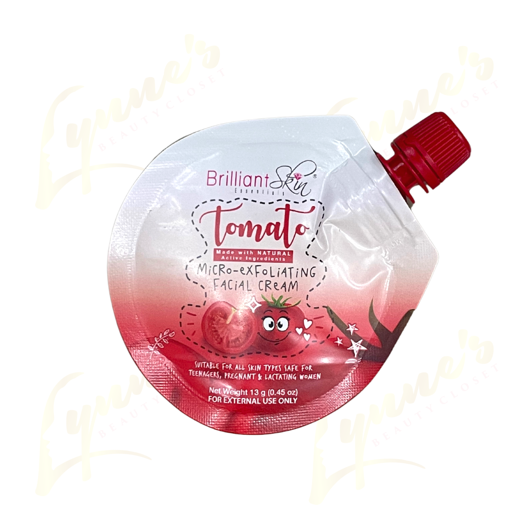 Brilliant Skin - Tomato Micro-Exfoliating Facial Cream - 13g - Lynne's Beauty Closet