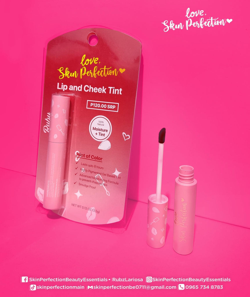 Love Skin Perfection - Lip and Cheek Tint (Ruby) - 3.5g - Lynne's Beauty Closet