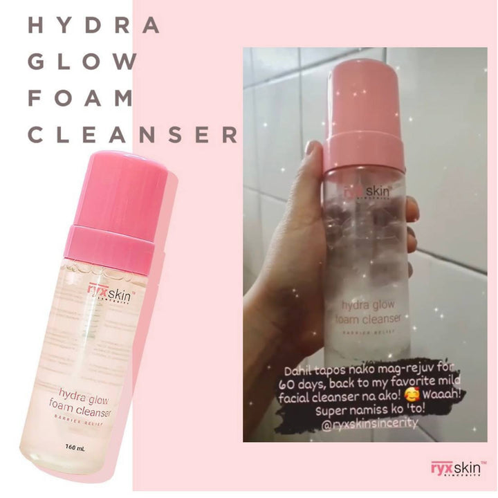RyxSkin Hydra Glow Foam Cleanser - 160mL - Lynne's Beauty Closet