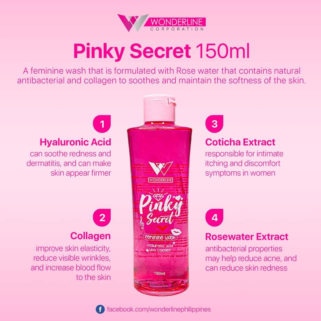 Pinky Secret Feminine Wash 150ml - Lynne's Beauty Closet