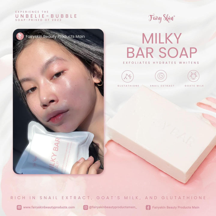 Fairy Skin Milky Bar Soap - 100g - Lynne's Beauty Closet