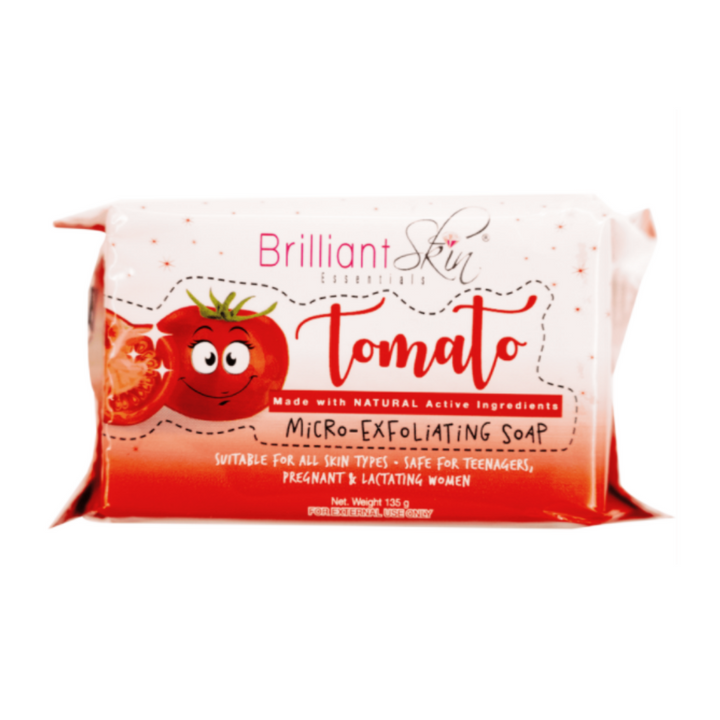 Brilliant Skin Tomato Micro-Exfoliating Soap - 135g - Lynne's Beauty Closet