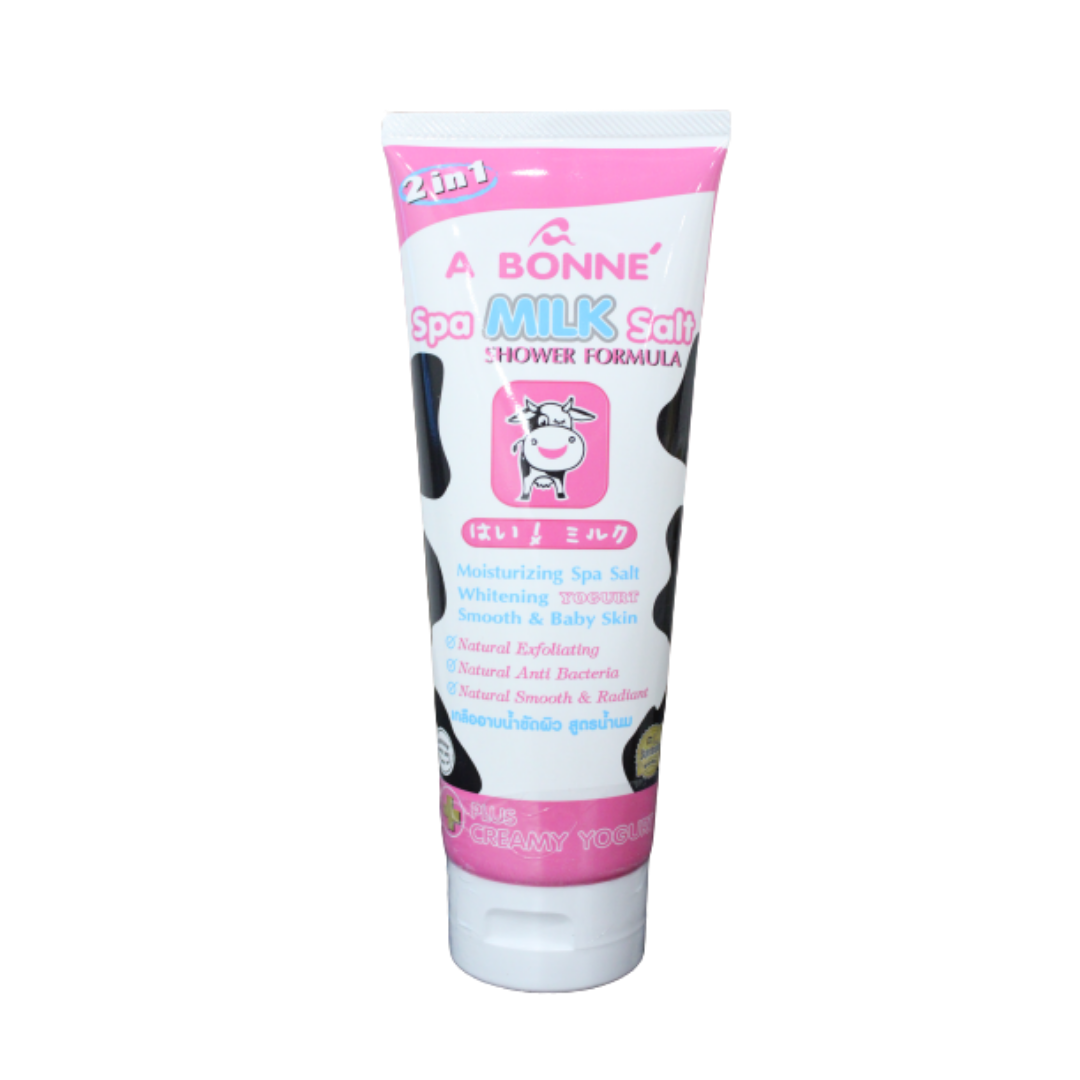 A Bonne Spa Milk Salt Shower Formula - 350g - Lynne's Beauty Closet