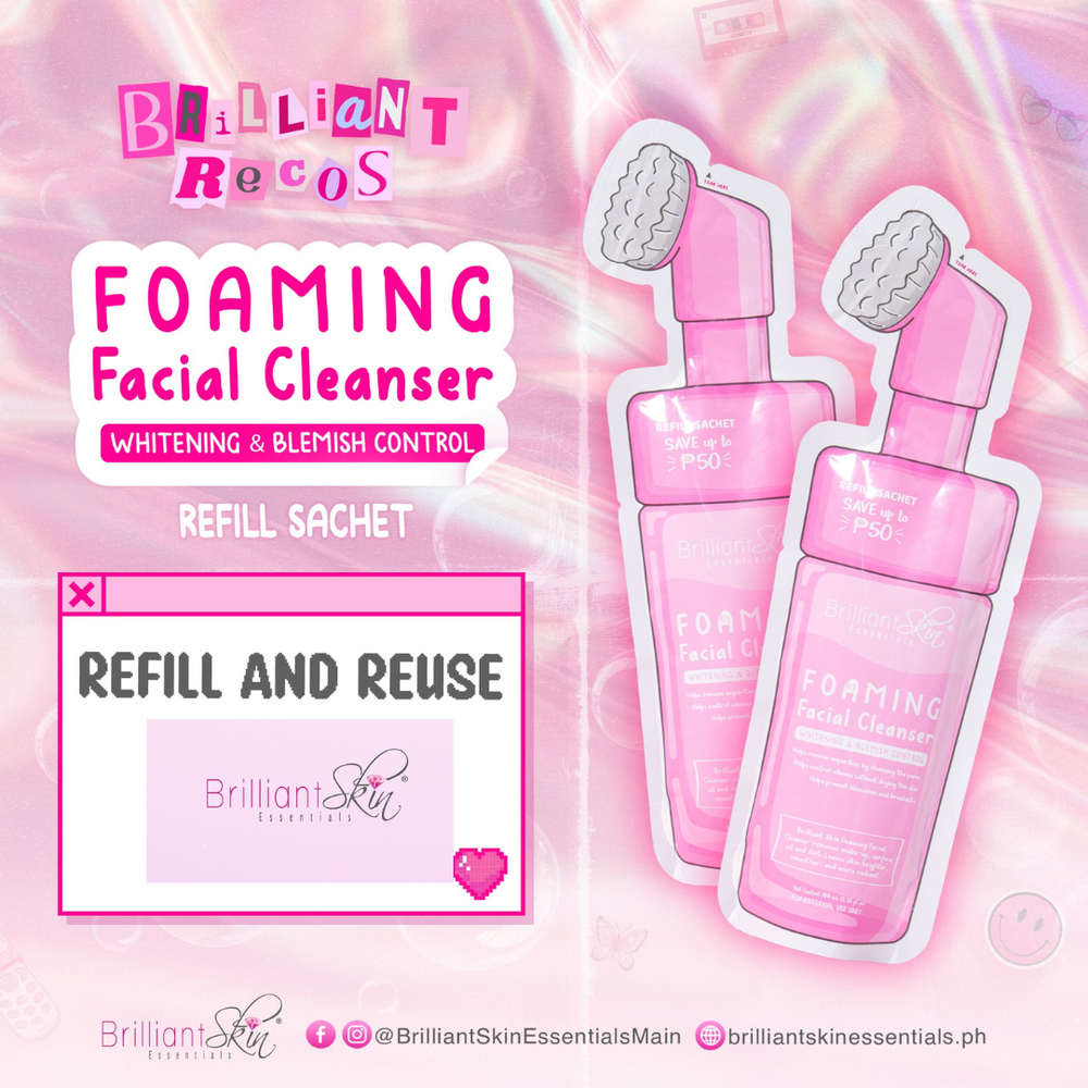 Brilliant Skin - Foaming Facial Cleanser Refill - 100mL - Lynne's Beauty Closet