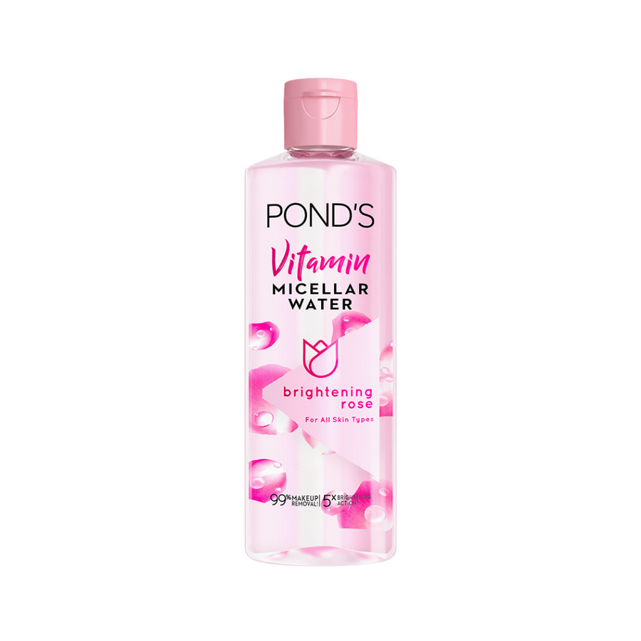 Pond's Vitamin Micellar Water Brightening Rose - 100mL - Lynne's Beauty Closet