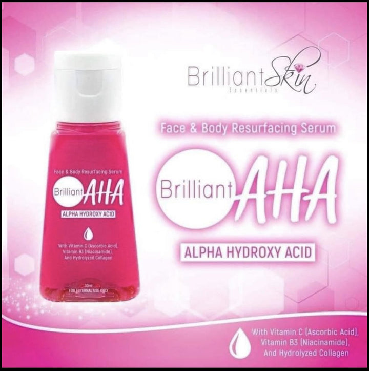 Brilliant AHA Alpha Hydroxy Acid Serum - Lynne's Beauty Closet