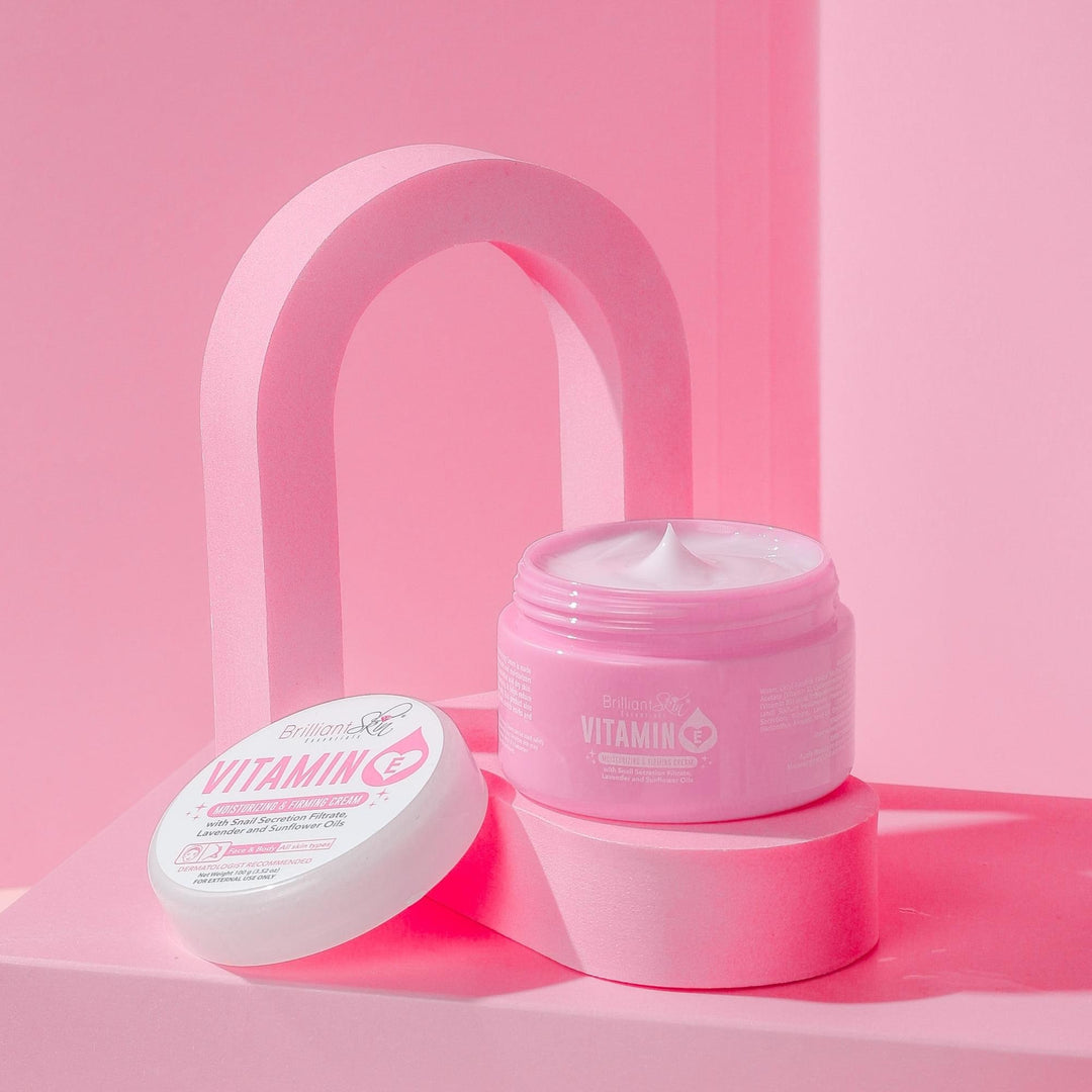Brilliant Skin Vitamin E Moisturizing & Firming Cream 100g - Lynne's Beauty Closet