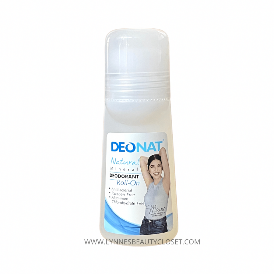 Deonat - Natural Mineral Deodorant Roll On - 65mL - Lynne's Beauty Closet
