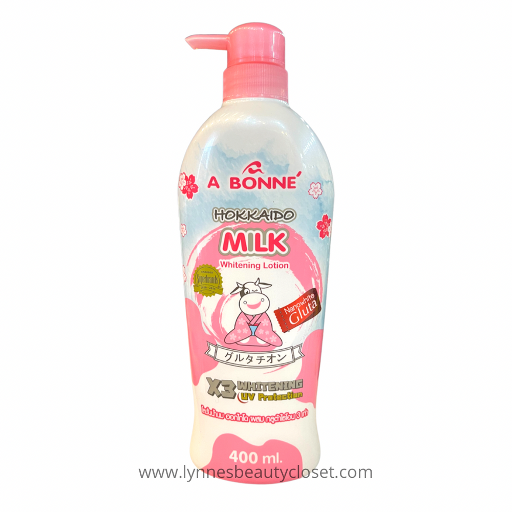 A Bonne Hokkaido Milk Whitening Lotion - 400mL - Lynne's Beauty Closet