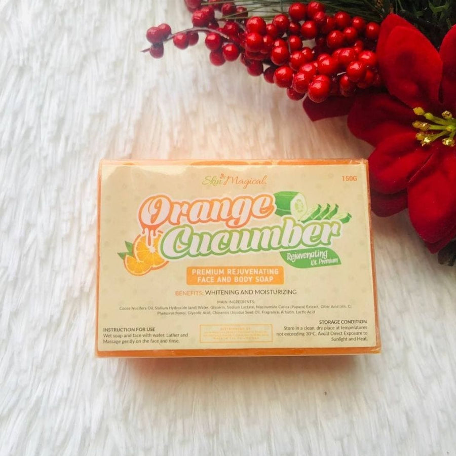 Skin Magical Orange Cucumber Soap 150g - Lynne's Beauty Closet