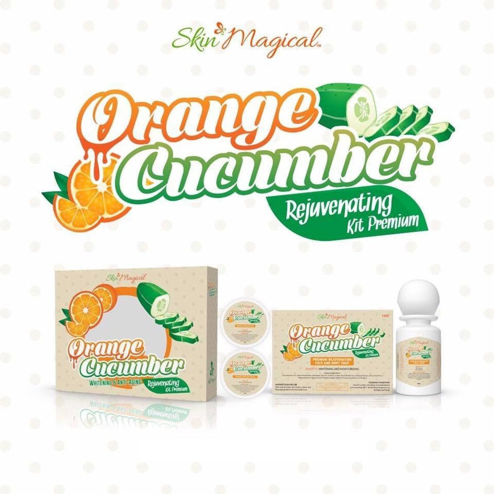 Skin Magical Orange Cucumber Whitening and Anti-aging Rejuvenating Set - Lynne's Beauty Closet