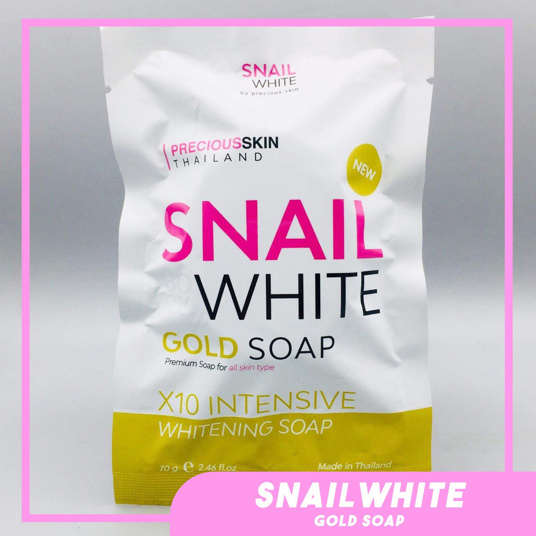 Snail White Gold Soap x10 Whitening - Lynne's Beauty Closet