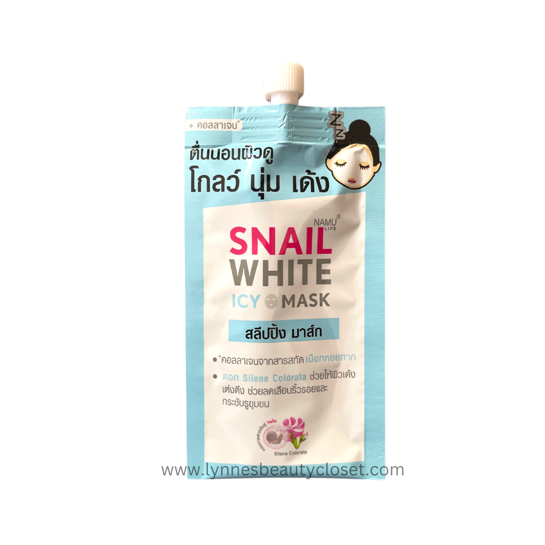 Namu Life - Snail White Icy Mask - 7g - Lynne's Beauty Closet