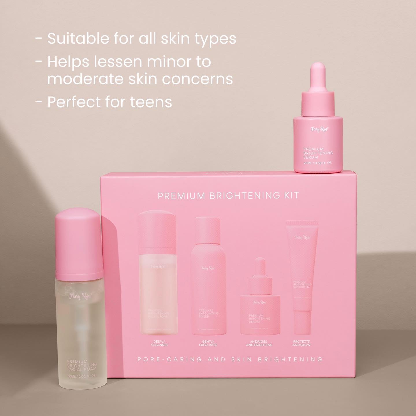 Fairy Skin - Premium Brightening Kit - 1 Set – Lynne's Beauty Closet