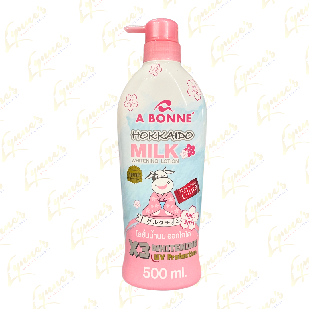 A Bonne - Hokkaido Milk Whitening Lotion - 500mL - Lynne's Beauty Closet