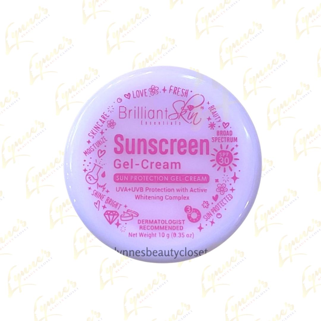 Brilliant Skin - Whitening Sunscreen Gel-Cream - 10g - Lynne's Beauty Closet