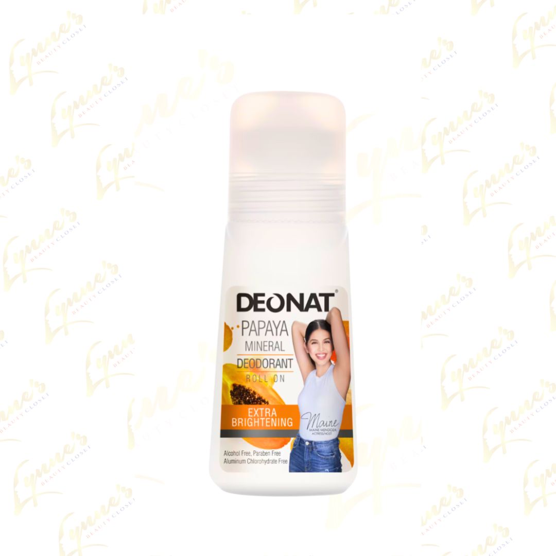 Deonat - Papaya Mineral Deodorant Roll On - 65mL - Lynne's Beauty Closet