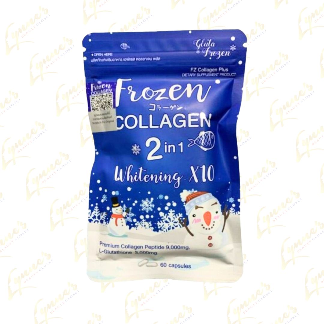 Frozen Collagen 2 in 1 Whitening Capsule (BLUE) - Lynne's Beauty Closet