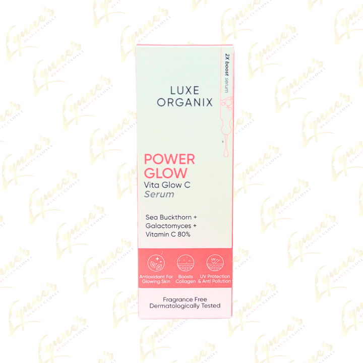 Luxe Organix - Power Glow Vita Glow C Serum - 30mL - Lynne's Beauty Closet