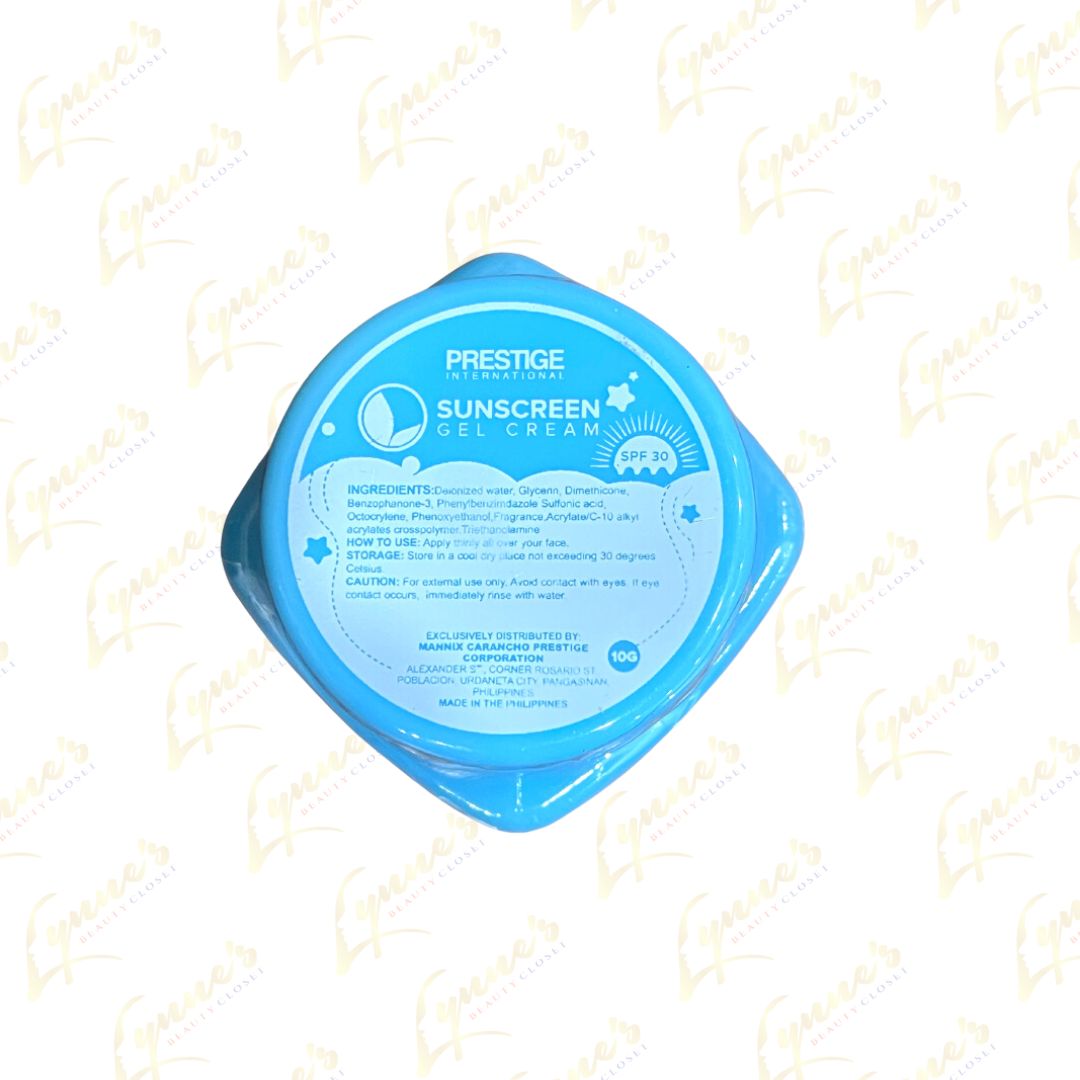 Prestige - Whitening Sunscreen Gel Cream - 10g - Lynne's Beauty Closet