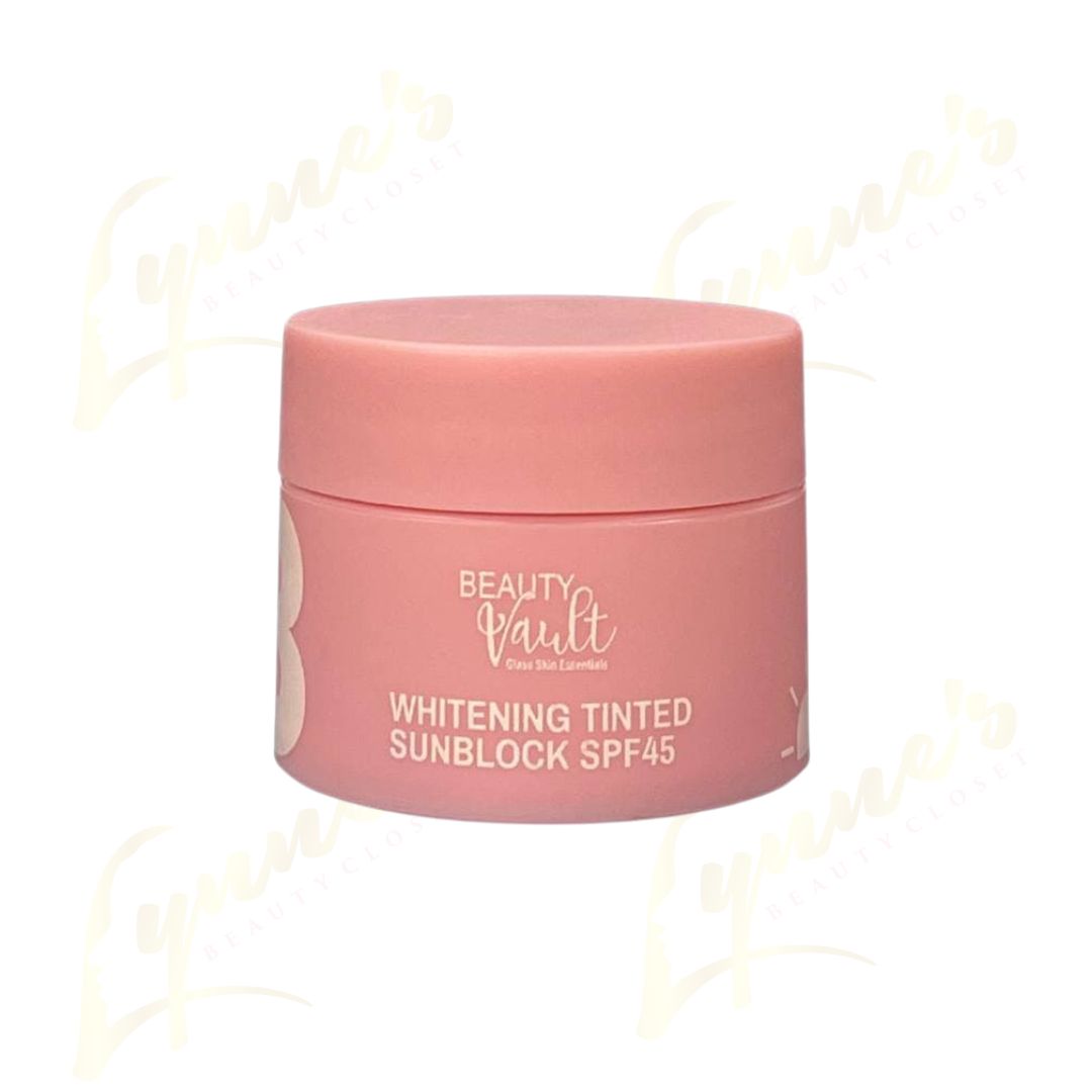 Beauty Vault Whitening Tinted Sunblock - 10g - Lynne's Beauty Closet