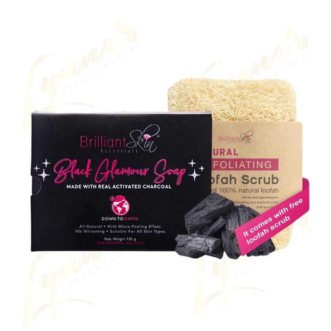 Brilliant Black Glamour Soap - 135g - Lynne's Beauty Closet