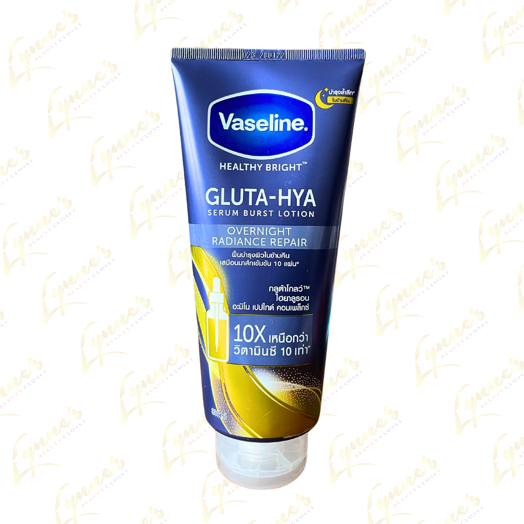 Vaseline - Gluta-HYA Serum Burst Lotion (Overnight Radiance Repair) - 330mL - Lynne's Beauty Closet