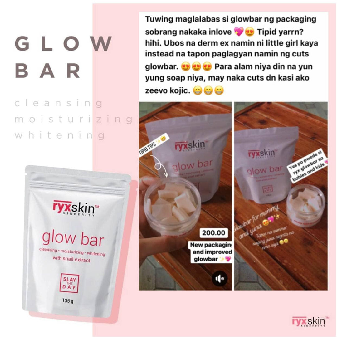RyxSkin Glow Bar - 135g - Lynne's Beauty Closet