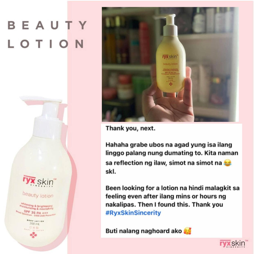 RyxSkin Beauty Lotion - 200mL - Lynne's Beauty Closet