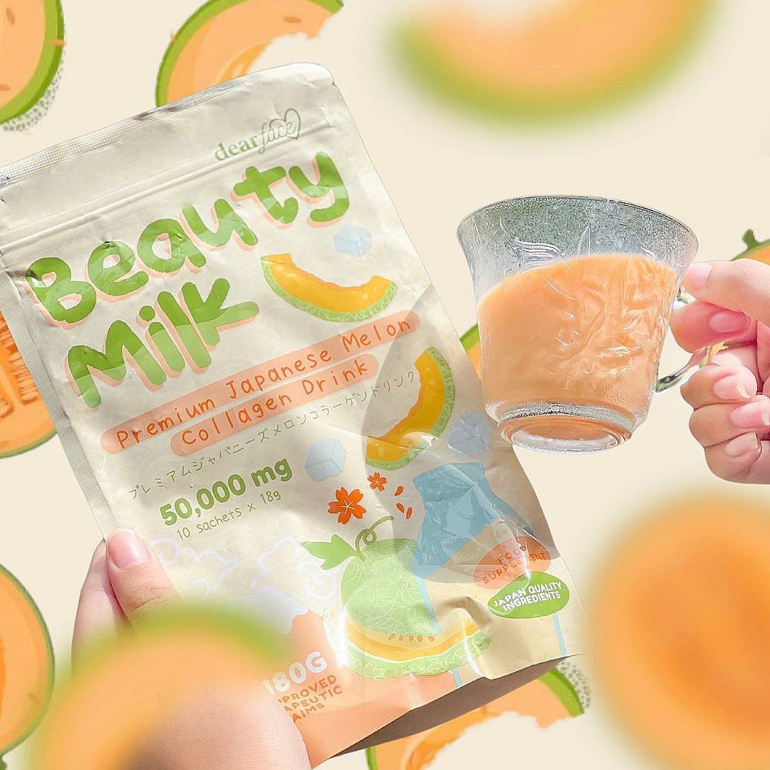 Dear Face - Beauty Milk - 10 sachet - Lynne's Beauty Closet